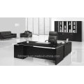 Black Melamine Executive Table Modern Executive Office Furniture Suit